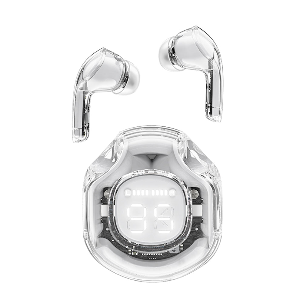 Handsfree Bluetooth Acefast T8, TWS, Alb