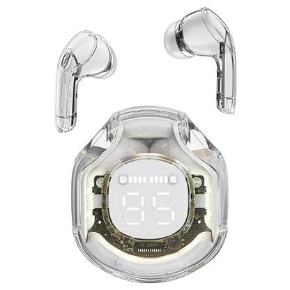 Handsfree Bluetooth Acefast T8, TWS, Alb