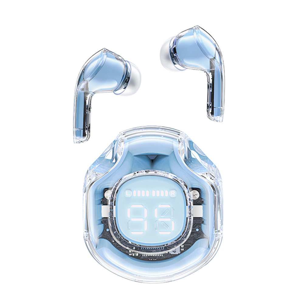 Handsfree Bluetooth Acefast T8, TWS, Albastru