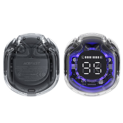 Handsfree Bluetooth Acefast T8, TWS, Negru