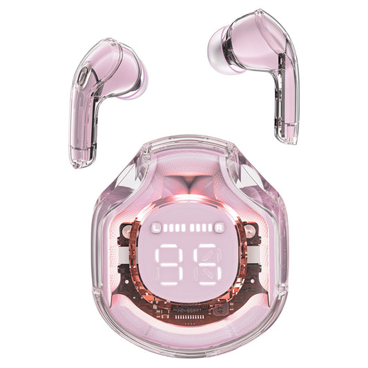 Handsfree Bluetooth Acefast T8, TWS, Roz
