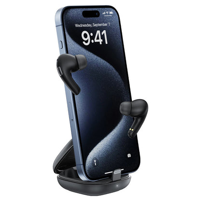 Handsfree Bluetooth Acefast W4, TWS, Bej