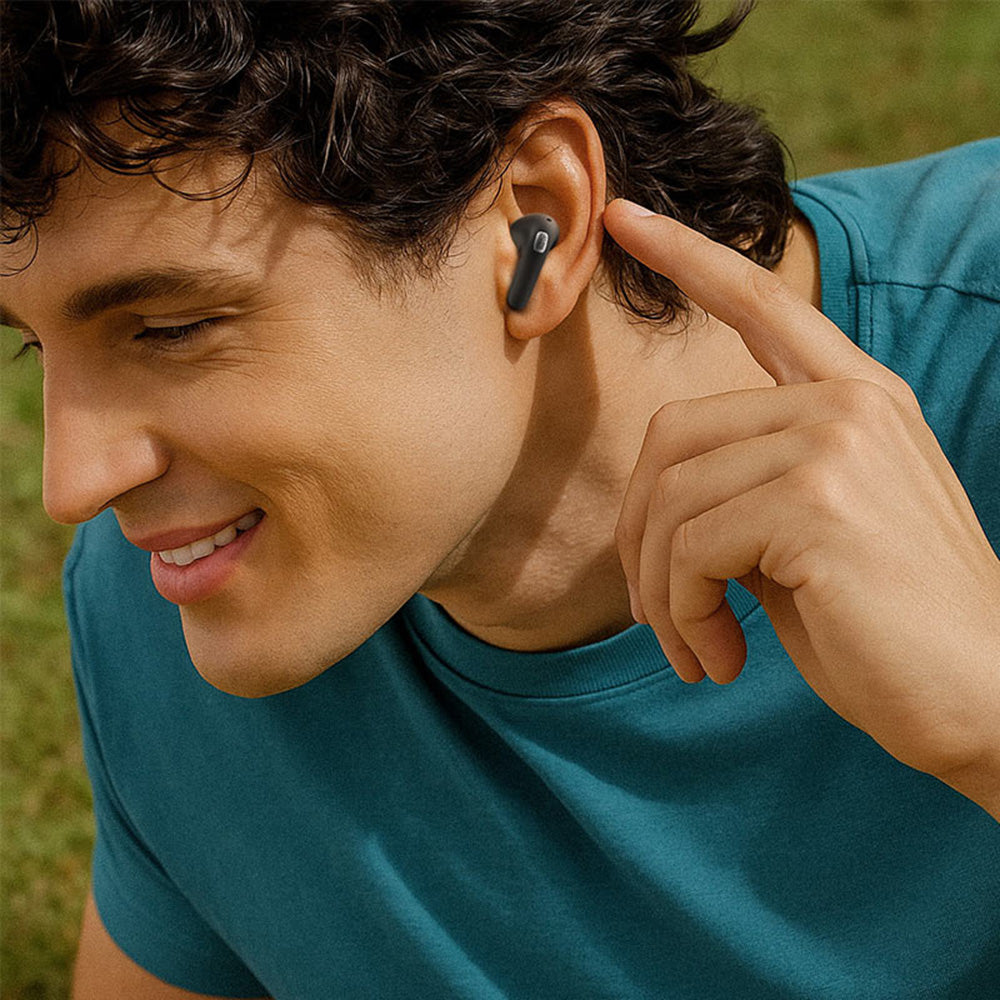 Handsfree Bluetooth Acefast W4, TWS, Bej