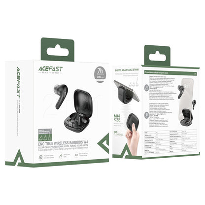 Handsfree Bluetooth Acefast W4, TWS, Bej