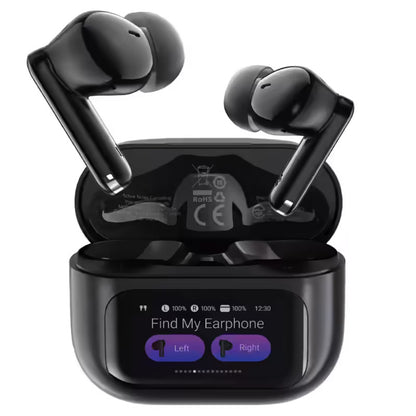 Handsfree Bluetooth Acefast W6, TWS, ANC, Negru