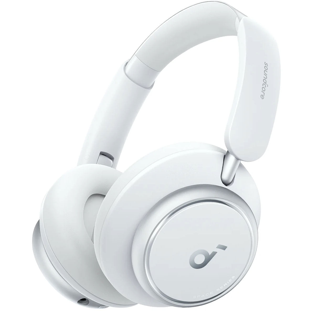 Handsfree Bluetooth Anker SoundCore Space Q45, Multipoint, A2DP, ANC, Alb A3040G21