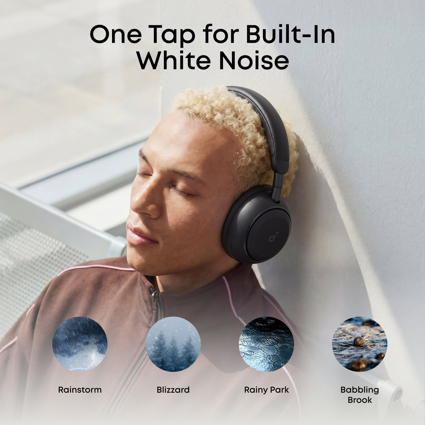 Handsfree Bluetooth Anker SoundCore Space 2, A2DP, ANC, Negru D1402G11