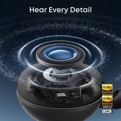 Handsfree Bluetooth Anker SoundCore Space 2, A2DP, ANC, Alb D1402G21