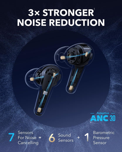 Handsfree Bluetooth Anker SoundCore Liberty 4 Pro, TWS, ANC, Alb A3954G21