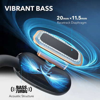 Handsfree Bluetooth Anker SoundCore AeroFit 2, TWS, Negru A3874G11