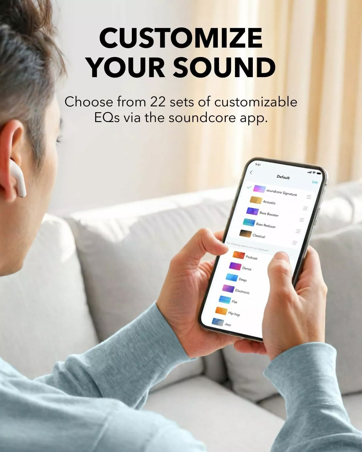 Handsfree Bluetooth Anker Soundcore K20i, TWS, Alb A3994G21