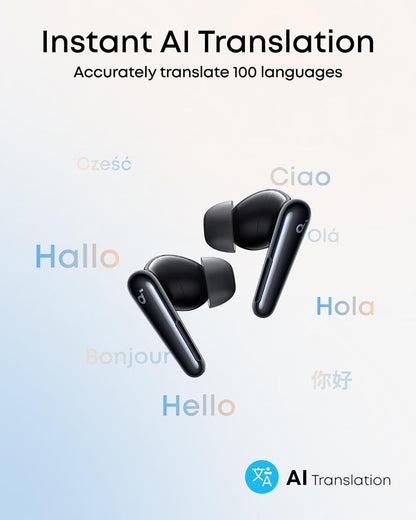 Handsfree Bluetooth Anker Soundcore Liberty 4 Pro, TWS, ANC, Negru A3954G11