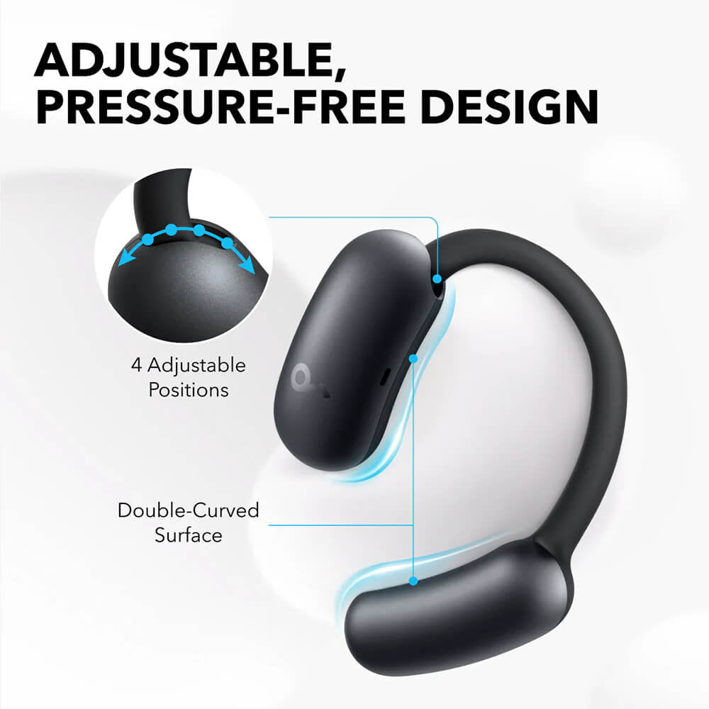 Handsfree Bluetooth Anker SoundCore AeroFit 2, TWS, Negru A3874G11
