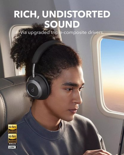 Handsfree Bluetooth Anker SoundCore Space One Pro, A2DP, ANC, Negru A3062G11
