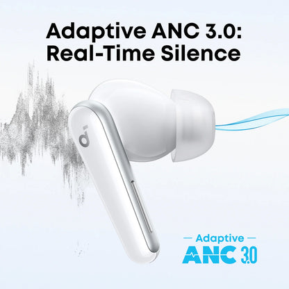 Handsfree Bluetooth Anker SoundCore Liberty 5, TWS, ANC, Alb A3957G21