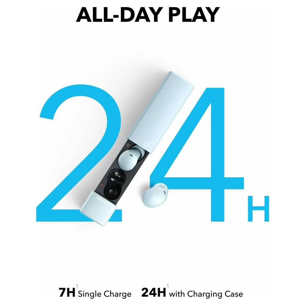 Handsfree Bluetooth Anker SoundCore A30i, TWS, Albastru A3958G31