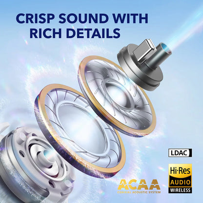 Handsfree Bluetooth Anker SoundCore Liberty 4, TWS, ANC, Alb A3953G21