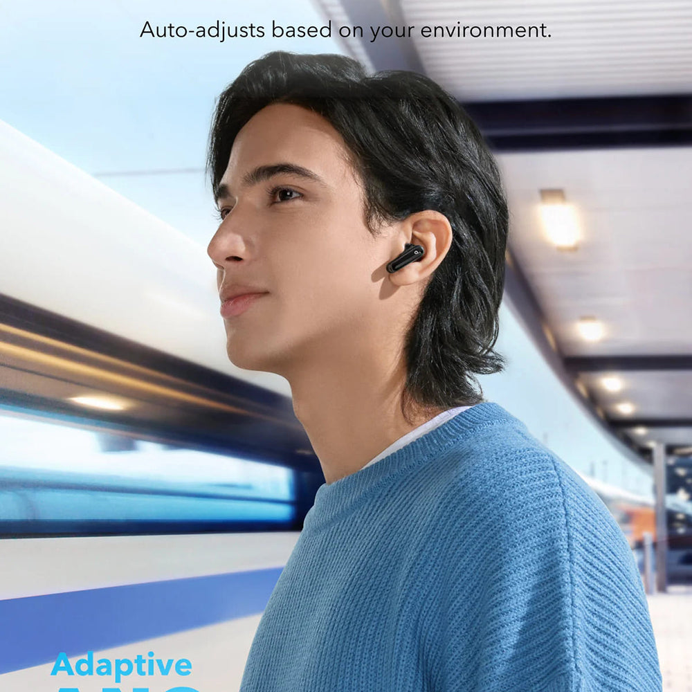 Handsfree Bluetooth Anker SoundCore P40i, TWS, ANC, Alb A3955G21