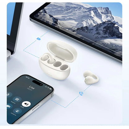 Handsfree Bluetooth Baseus AirGo AS01, TWS, Alb A00069101223-00