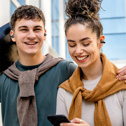 Handsfree Bluetooth Baseus Bass 15 Clip, TWS, Negru A00079500113-00