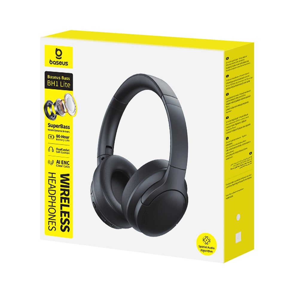 Handsfree Bluetooth Baseus BH1 Lite, A2DP, Negru A0203C00