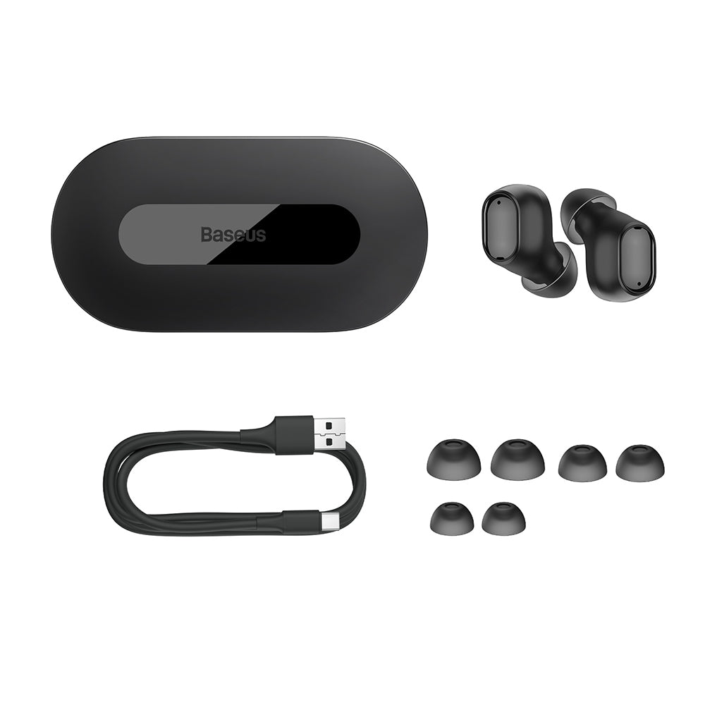 Handsfree Bluetooth Baseus Bowie EZ10, TWS, Negru A00054300116-Z1
