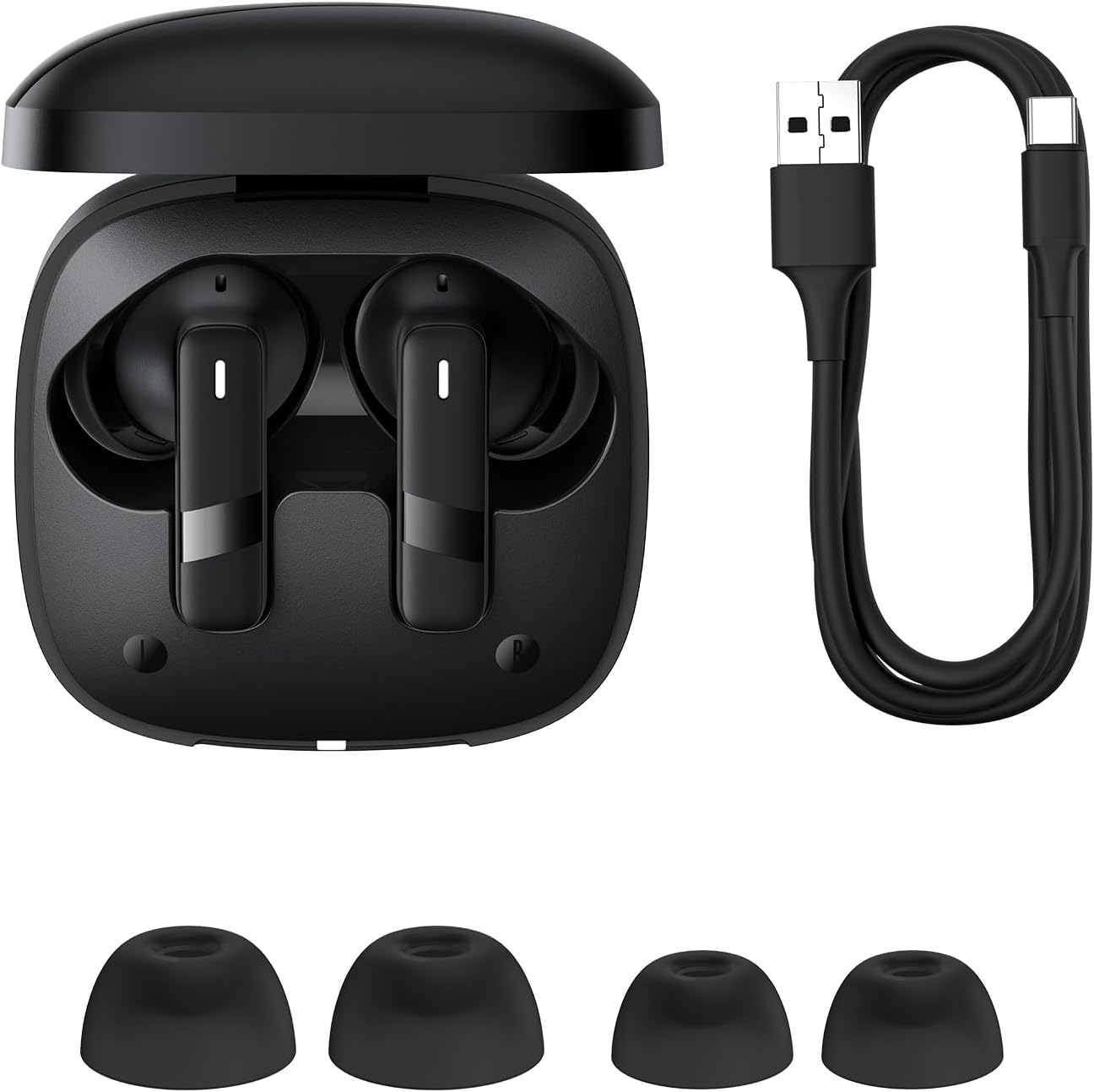 Handsfree Bluetooth Baseus Bowie E20, TWS, Negru