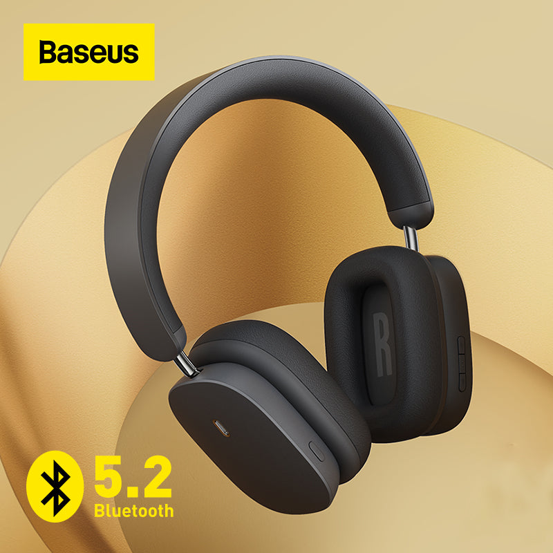 Handsfree Bluetooth Baseus Bowie H1, A2DP, ANC, Gri NGTW230213