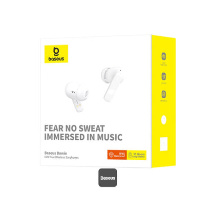 Handsfree Bluetooth Baseus Bowie E20, TWS, Alb A00069700223-00