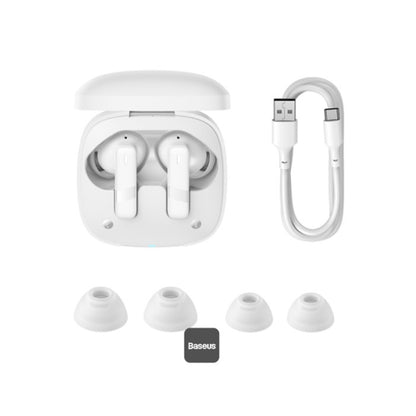 Handsfree Bluetooth Baseus Bowie E20, TWS, Alb A00069700223-00