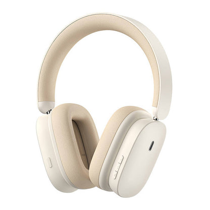 Handsfree Bluetooth Baseus Bowie H1, A2DP, ANC, Crem NGTW230202