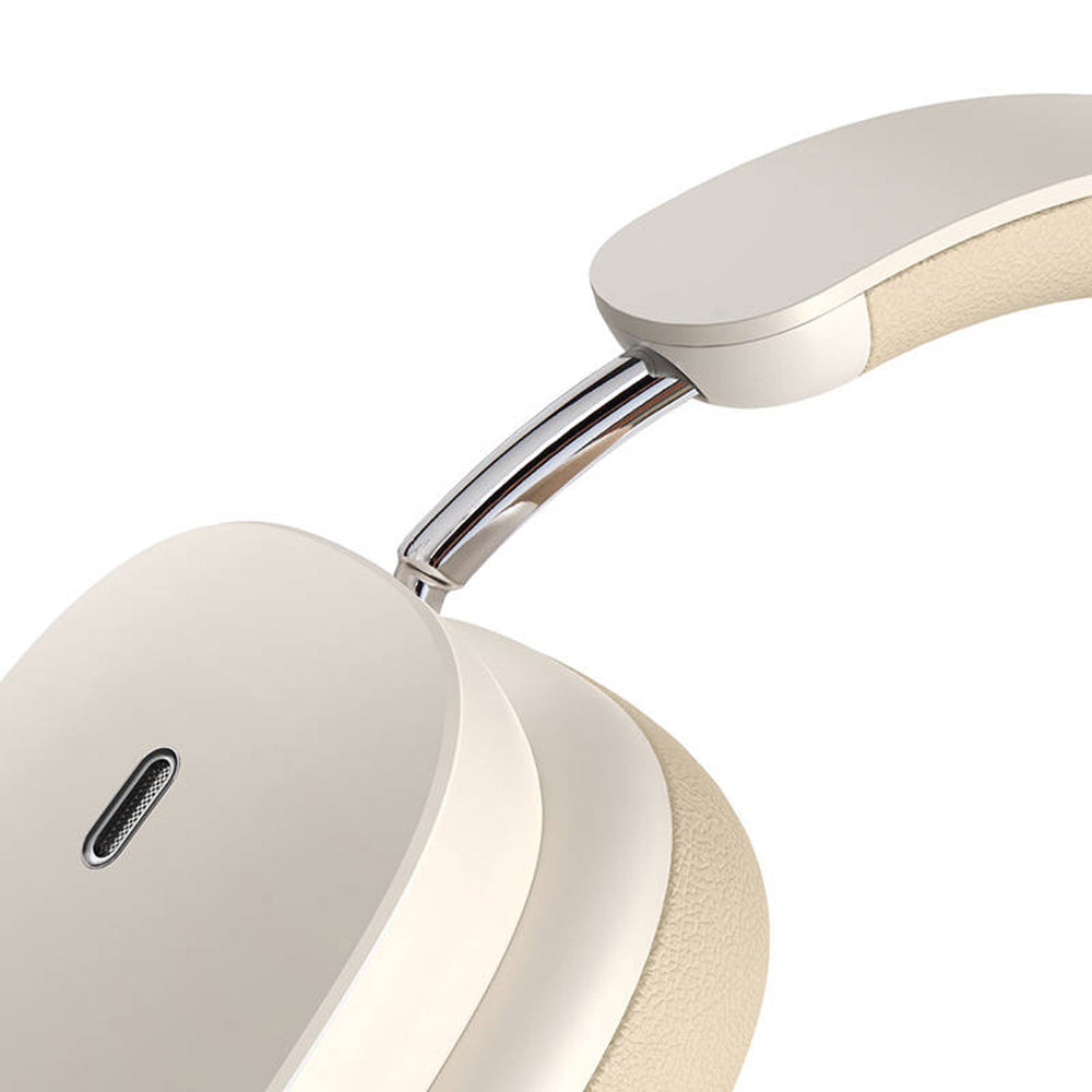 Handsfree Bluetooth Baseus Bowie H1, A2DP, ANC, Crem NGTW230202