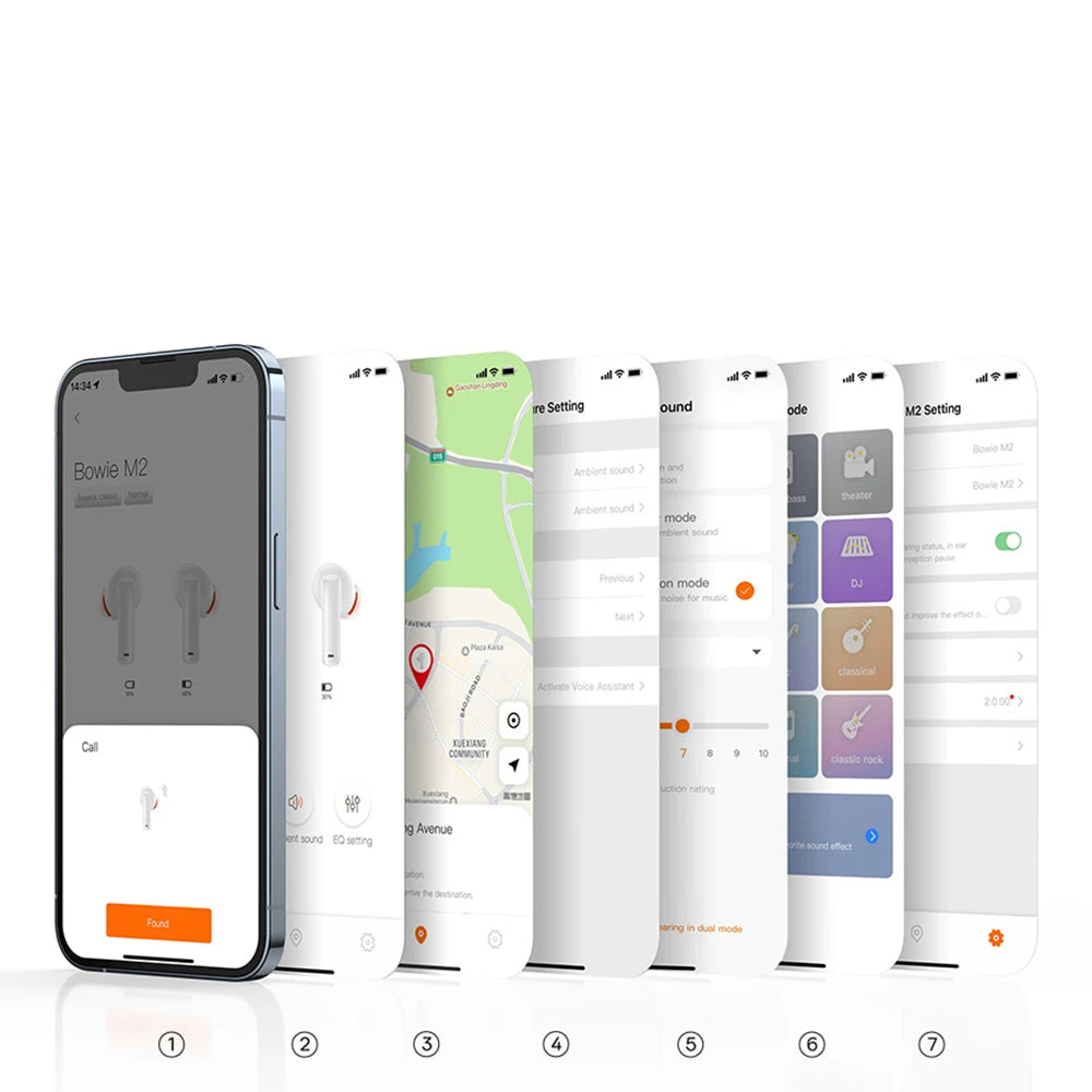 Handsfree Bluetooth Baseus Bowie M2, TWS, Alb A00024000221-Z1