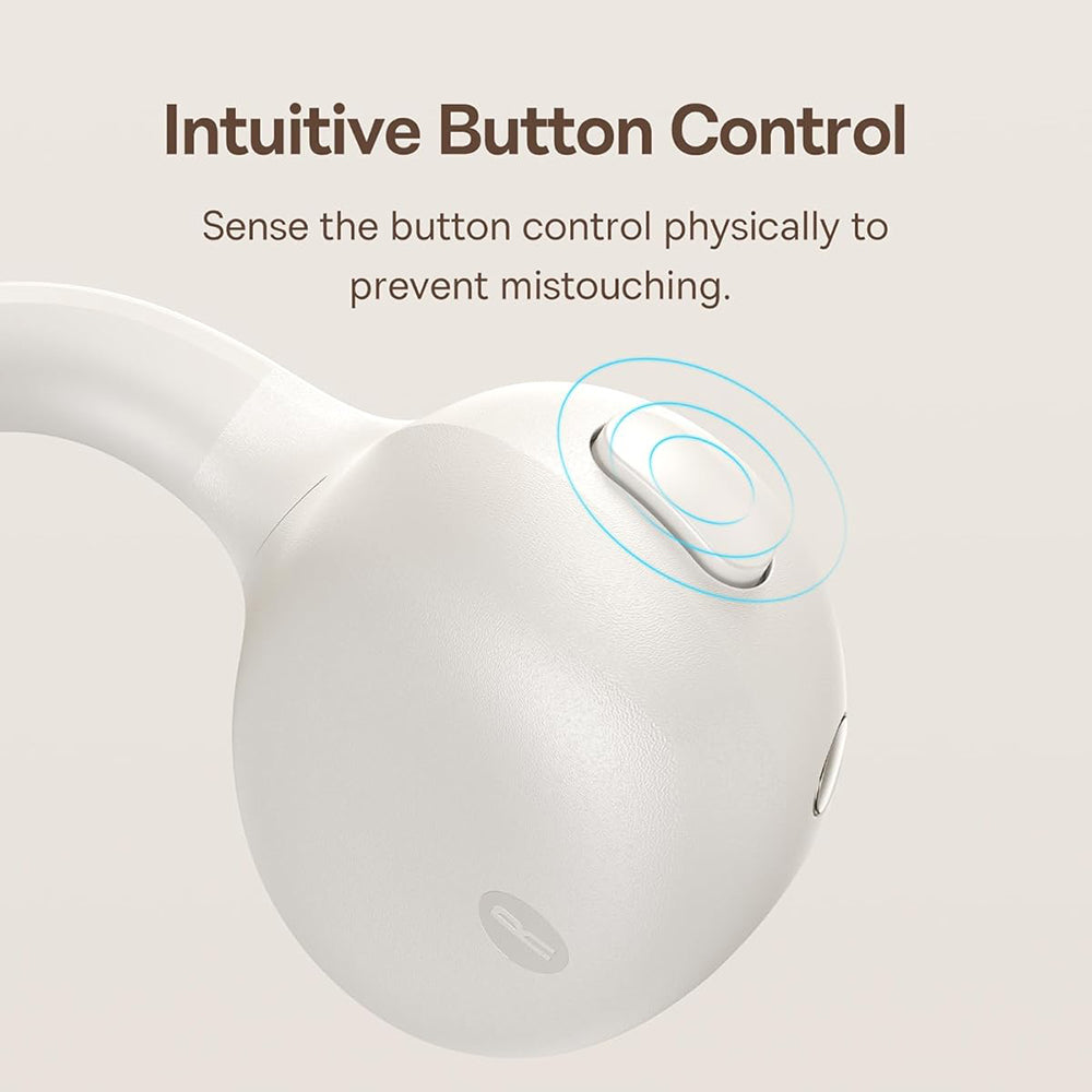 Handsfree Bluetooth Baseus Bowie MC1, TWS, Alb A00083501226-00