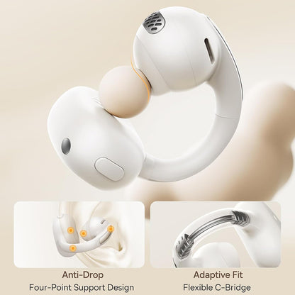 Handsfree Bluetooth Baseus Bowie MC1, TWS, Alb A00083501226-00