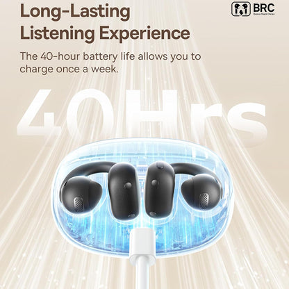 Handsfree Bluetooth Baseus Bowie MC1, TWS, Negru A00083501126-00