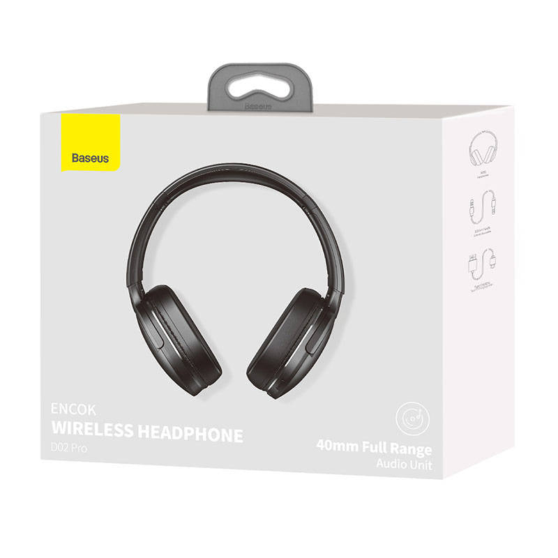 Handsfree Bluetooth Baseus Encok D02 Pro, MultiPoint, A2DP, Negru NGTD010301