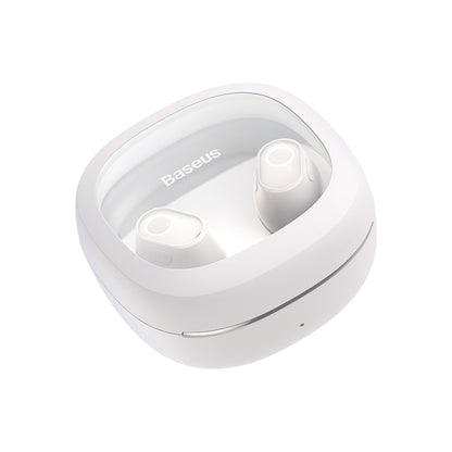 Handsfree Bluetooth Baseus WM02+, TWS, Alb NGTW370302