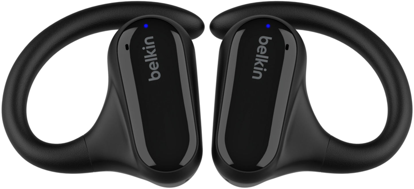 Handsfree Bluetooth Belkin SoundForm ClearFit, TWS, Multipoint, Negru AUC013ctBK