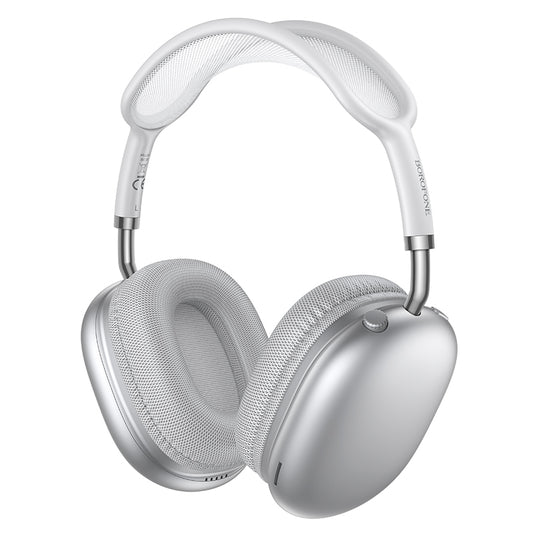 Handsfree Bluetooth Borofone BO36 Tone, A2DP, Argintiu