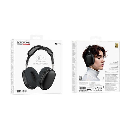 Handsfree Bluetooth Borofone BO36 Tone, A2DP, Negru