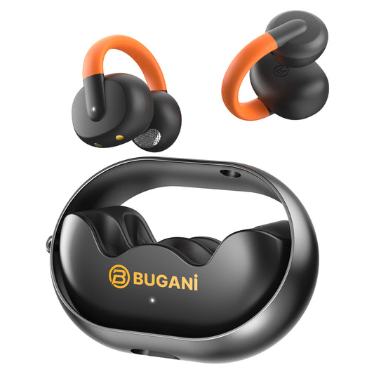 Handsfree Bluetooth Bugani Clip B21, TWS, Negru