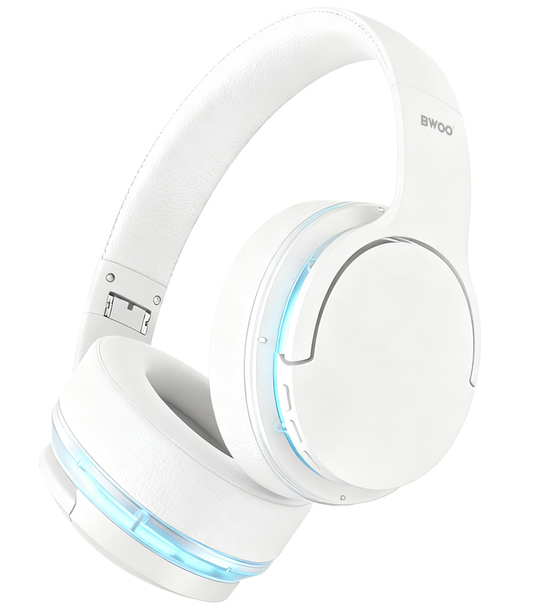 Handsfree Bluetooth BWOO BO-BW587, A2DP, ANC, Alb