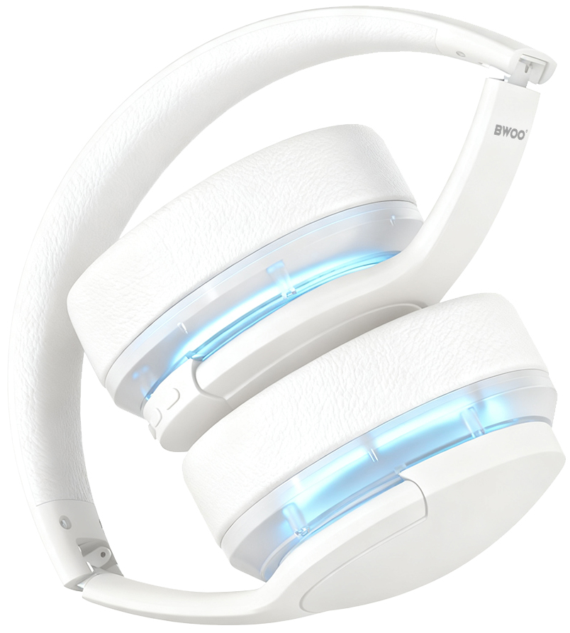 Handsfree Bluetooth BWOO BO-BW587, A2DP, ANC, Alb