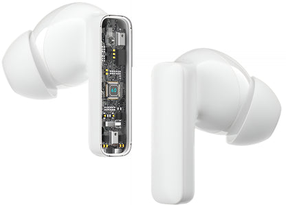 Handsfree Bluetooth BWOO BW40, TWS, ANC, Alb