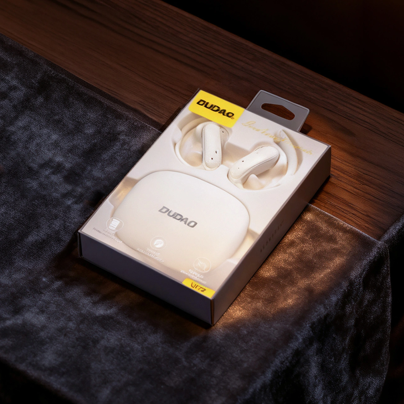 Handsfree Bluetooth Dudao U17Z, TWS, Alb