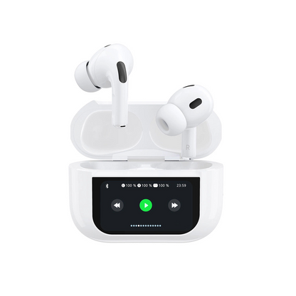 Handsfree Bluetooth Dudao U19 Display, TWS, Alb, Resigilat