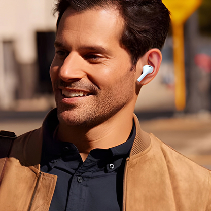 Handsfree Bluetooth Dudao U19 Display, TWS, Alb, Resigilat