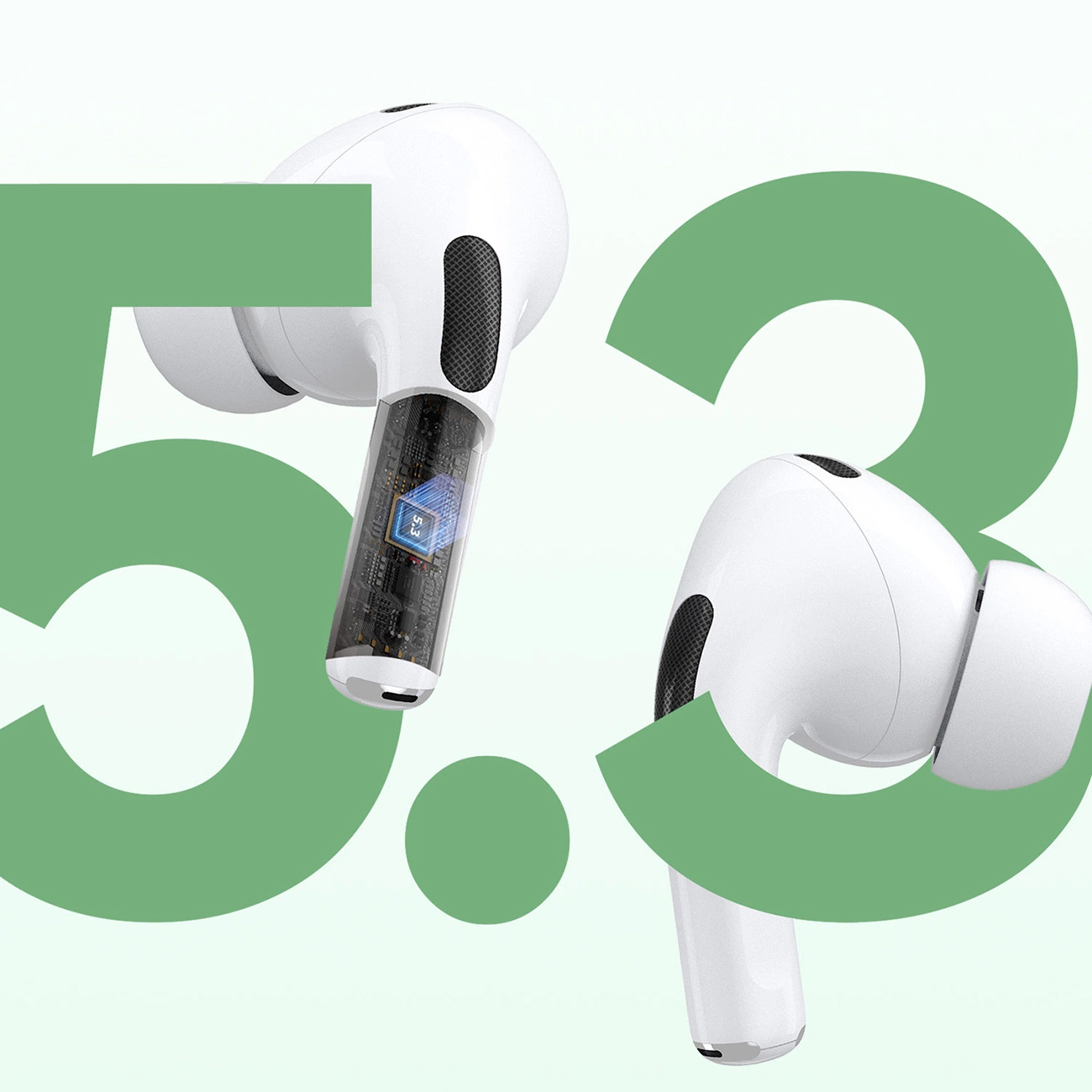 Handsfree Bluetooth Dudao U19 Display, TWS, Alb, Resigilat