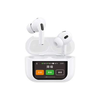 Handsfree Bluetooth Dudao U19 Display, TWS, Alb